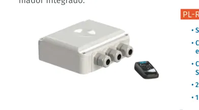 Comando à distância PL-REM para iluminação