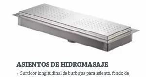 Asientos de hidromasaje
