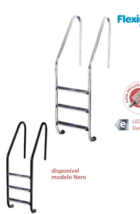 Escada standard inox A316L