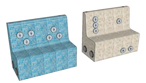 Kit de jatos de hidromassagem