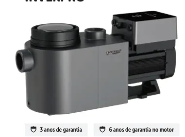 Bomba de filtração InverPro com variação de velocidade