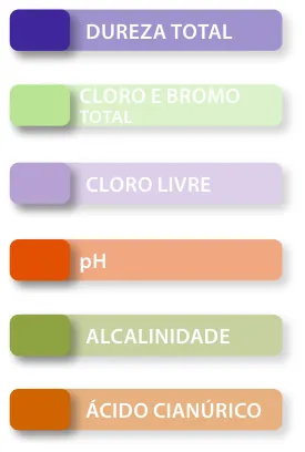Tiras AquaChek Select 7 parâmetros