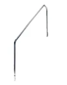 Corrimão com ancoragem inox AISI 316L Ø 43 mm para encastrar 1524 mm