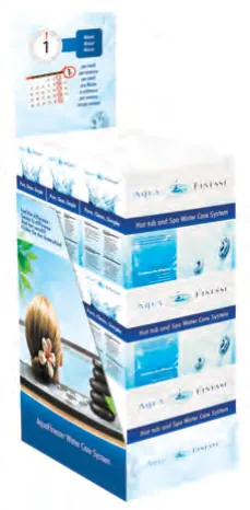 Kit Aquaf.Hot Tub&Spa (Display 9 Unid)