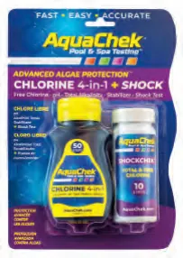Aquachek 4 em 1 Choque