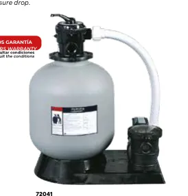 Kit de filtração a cartucho 0,25 CV