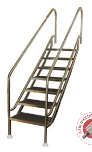 Escada Land 700 inox A316L