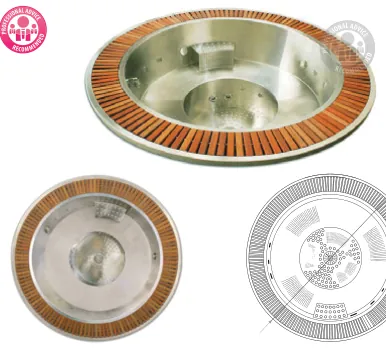 Spa Inox Vulcano Circular + Projetor