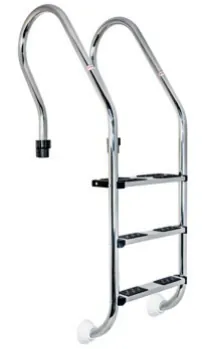 Escada mista AISI 316L largura 500 mm
