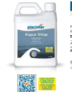 Selador de fugas Piscimar PM-660 Aqua-Stop 1 L