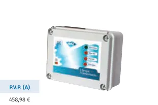 Quadro regulador de nível com 3 sondas