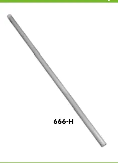 Pértiga de 2 segmentos