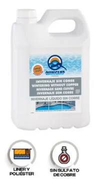 Produto de invernagem líquido sem cobre
